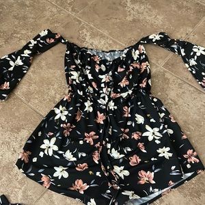 Cute SHEIN off the shoulder romper